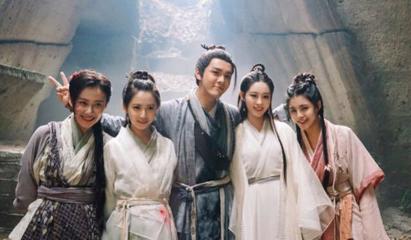 《倚天屠龍記》殺青,四大女主傻傻分不清,滅絕師太最具辨識度